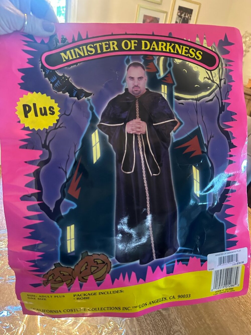 Halloween Minister of Darkness Costume
